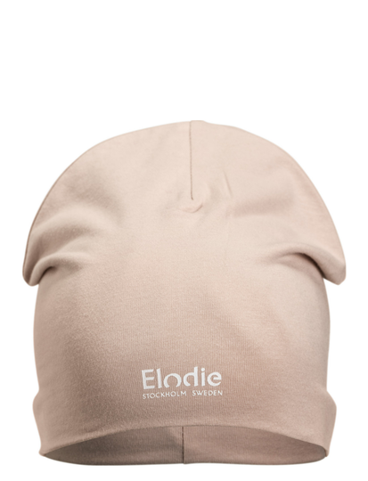 Logo Beanie - Powder Pink Accessories Headwear Hats Baby Hats Elodie Details