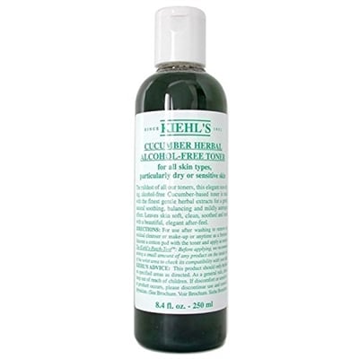 Kiehls Cucumber Herbal Alcohol Free Toner 250ml kaikille ihotyypeille