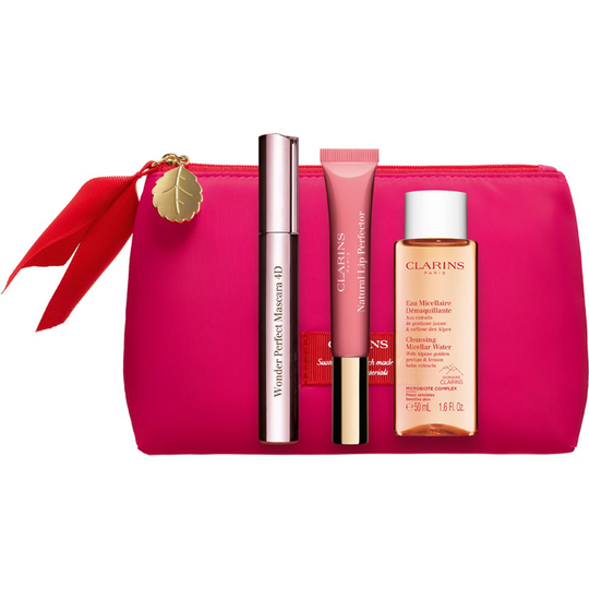 Mascara 4D Wonder Perfect Gift Set, Clarins Setit & Paletit