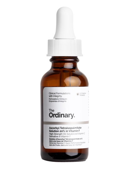 Ascorbyl Tetraisopalmitate Solution 20% In Vitamin F Seerumi Kasvot Ihonhoito Nude The Ordinary