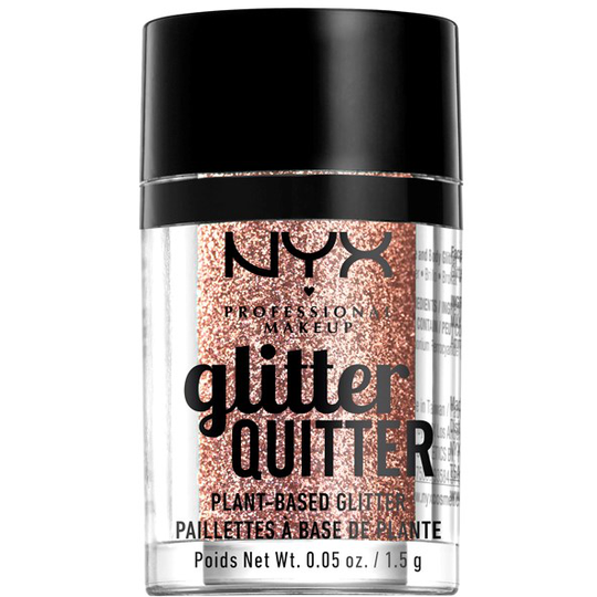 NYX PROFESSIONAL MAKEUP Glitter Quitter Plant Based Glitter Bron