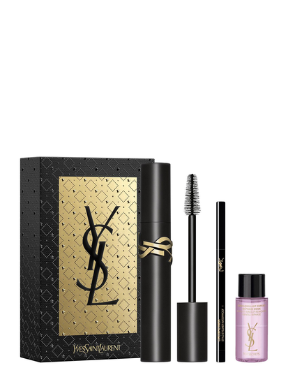 Mascara Lash Clash + Crush Liner + Tps Bi-Phase 8Ml Ripsiväri Maskara Meikki Nude Yves Saint Laurent