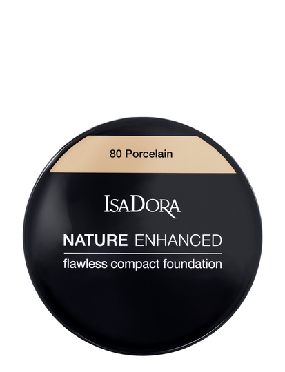 Nature Enhanced Flawless Compact Foundation Meikkivoide Meikki IsaDora