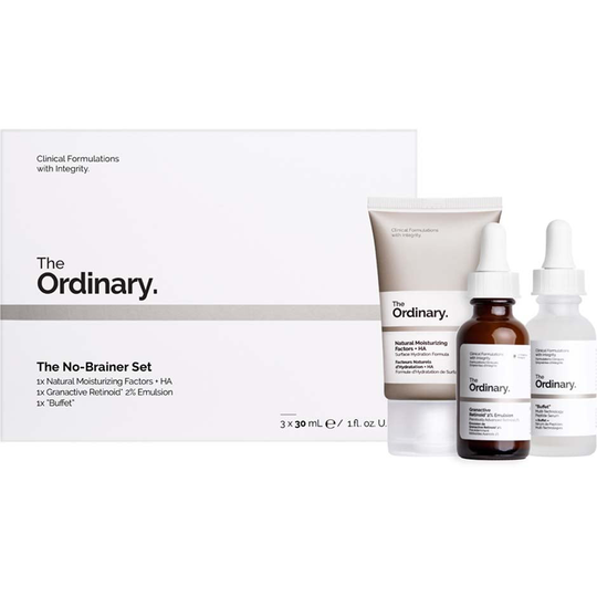 The No-Brainer Set, 30 ml The Ordinary Ihonhoitopakkaukset