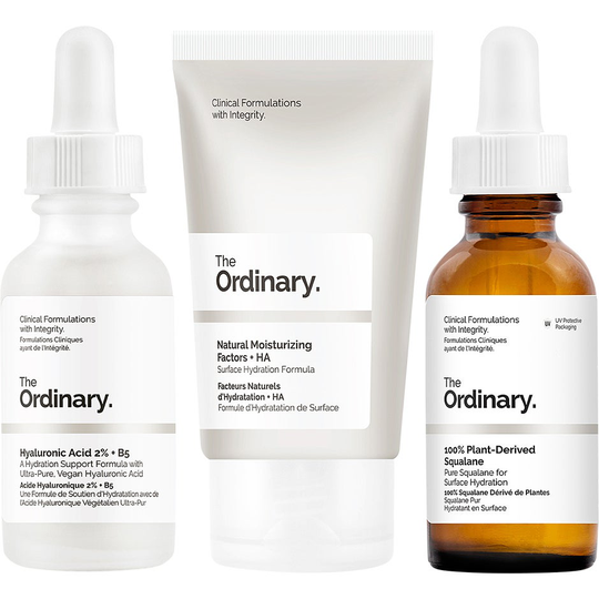 Dehydration, The Ordinary Ihonhoitopakkaukset