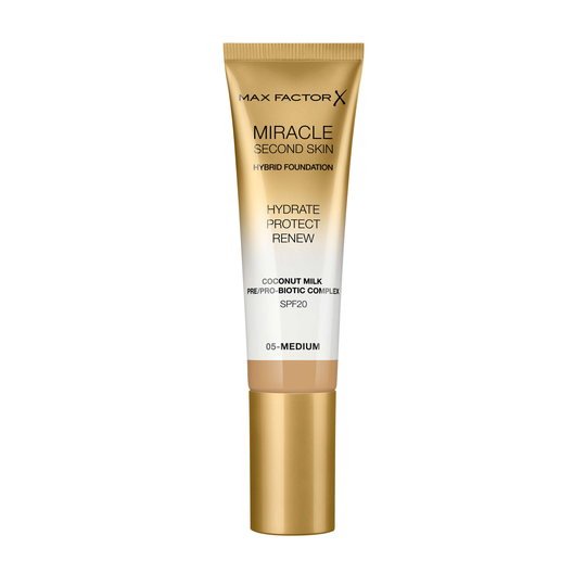 Max Factor Miracle Touch Miracle Second Skin Foundation 005 Mediu