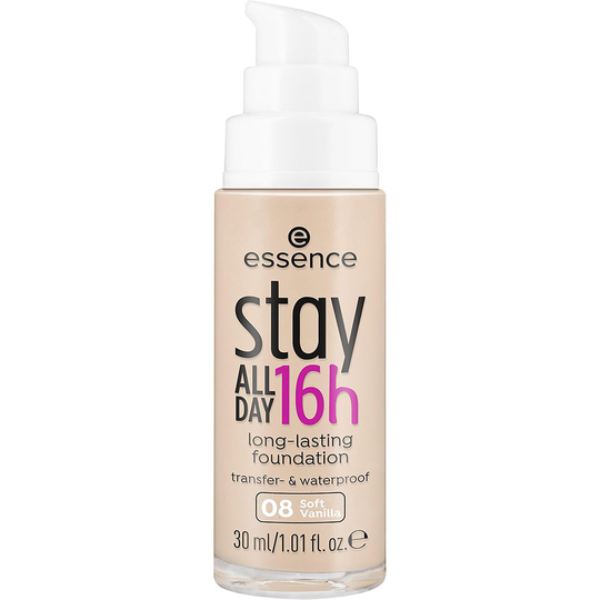 Stay All Day Long-Lasting Foundation, 30 ml essence Meikkivoide
