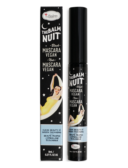 Thebalm Nuit® Black Vegan Mascara Ripsiväri Maskara Meikki Musta The Balm