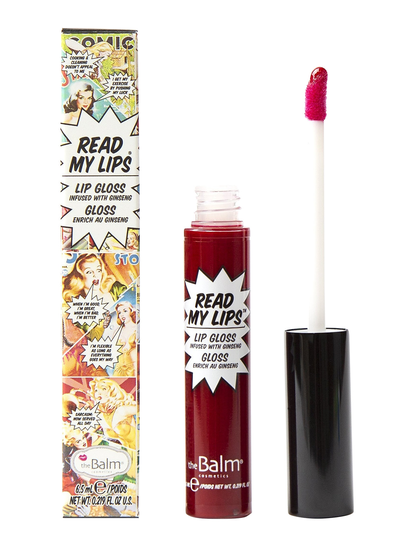 Read My Lips Lipgloss- Va Va Voom! Huulikiilto Meikki Punainen The Balm