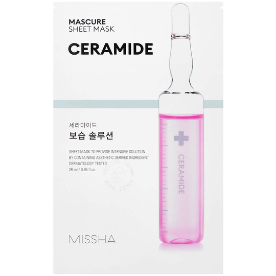 Mascure Moisture Barrier Solution Sheet Mask, 27 ml MISSHA Vaihe 7: Kangasnaamio