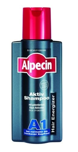 Alpecin Hair Energizer Active Shampoo A1 normaalille tai kuivalle päänahalle 250ml