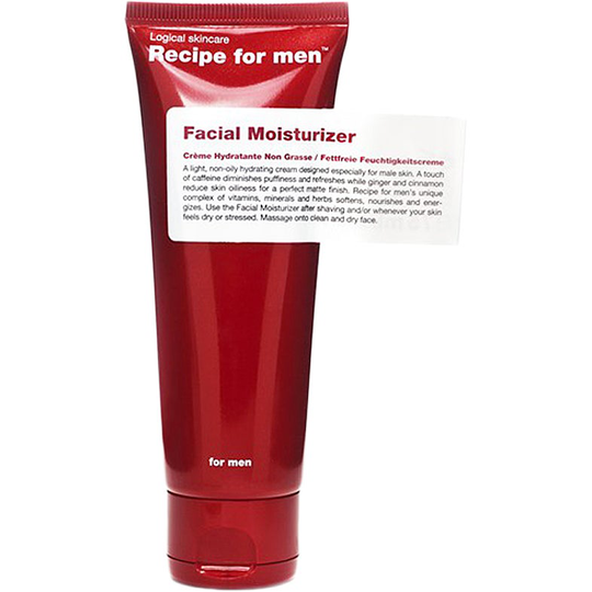 Recipe for Men Facial Moisturizer, 75 ml Recipe for men Kasvovoiteet
