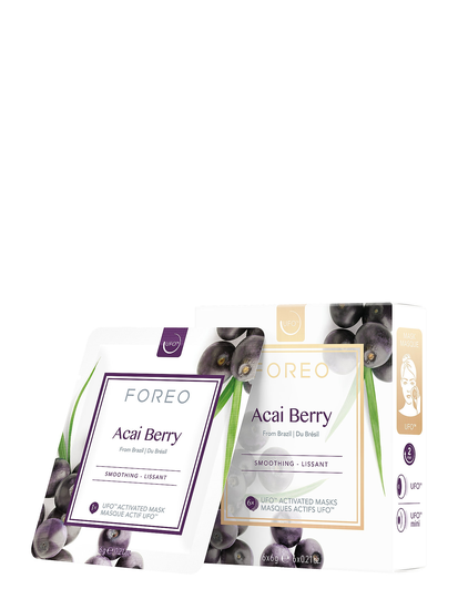 Ufo Mask Acai Berry X 6 Kasvonaamio Ihonhoito Nude Foreo