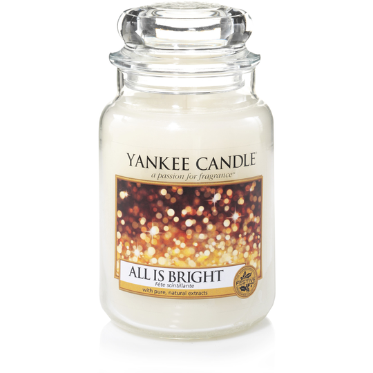 Yankee Candle All Is Bright Christmas Scent All Is Bright Large J