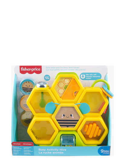 Fisher-Price® Busy Activity Hive Toys Baby Toys Educational Toys Activity Toys Monivärinen/Kuvioitu Fisher-Price