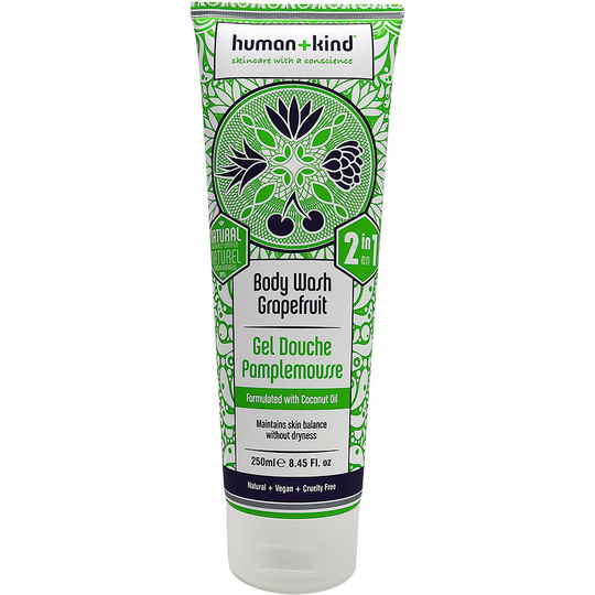 Body Wash Orange, 250 ml Human+Kind Suihku- ja kylpytuotteet