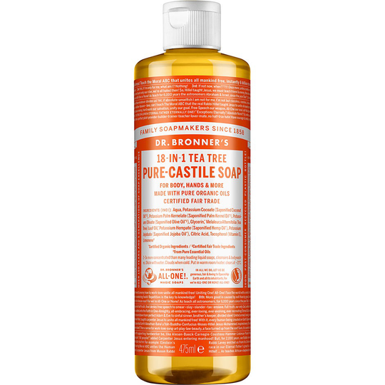 Magic Soaps Tea Tree, 475 ml Dr. Bronner's Suihku- ja kylpytuotteet