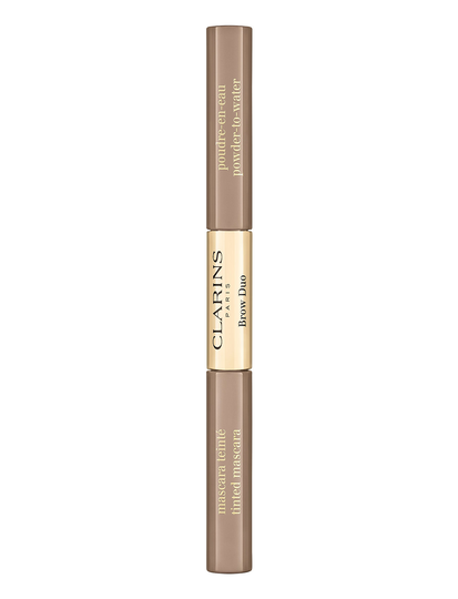 Brow Duo 01 Tawny Blond Kulmakynä Meikki Ruskea Clarins