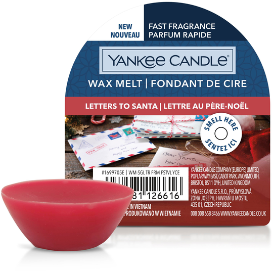 Yankee Candle Letters to Santa Wax Melt