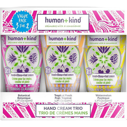 Hand Cream Trio, Human+Kind Käsivoiteet