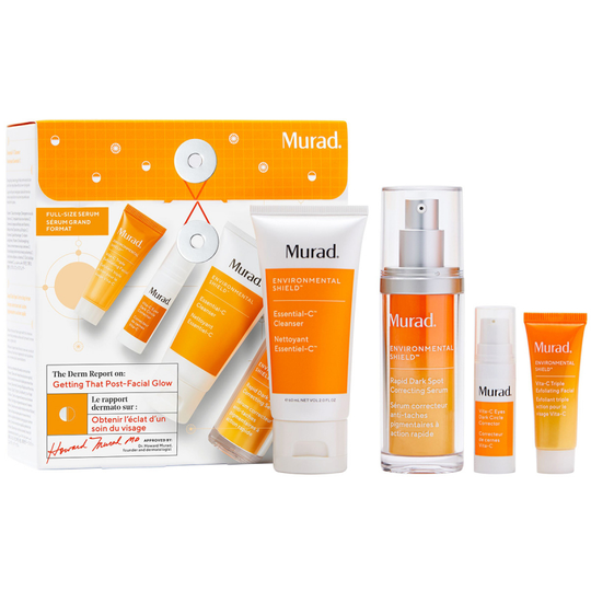 Murad The Derm Report On: Getting That Post-Facial Glow (60 + 30 + 10 + 5 ml)