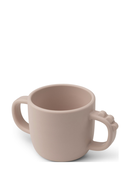 Peekaboo 2-Handle Cup Croco Home Meal Time Cups & Mugs Cups Vaaleanpunainen D By Deer