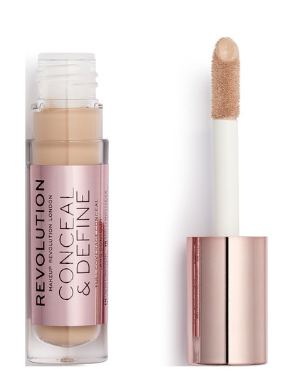 Revolution Conceal & Define Concealer C9 Peitevoide Meikki Makeup Revolution