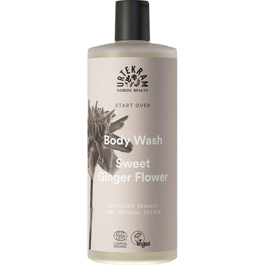 Sweet Ginger Flower Body Wash, 500 ml Urtekram Suihku- ja kylpytuotteet