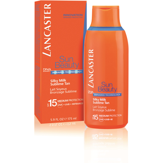 Lancaster Sun Care Face & Body Sun Beauty Silky Fluid Milk Spf15