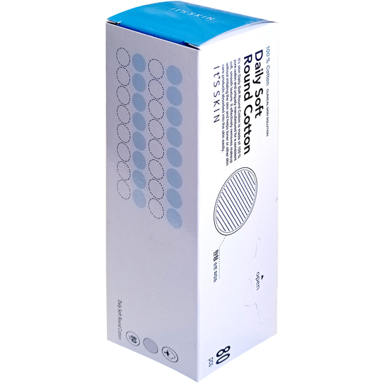It´S SKIN Daily Soft Round Cotton 80 st