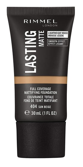 Rimmel Lasting Finish Matte Foundation True Sun Beige 404