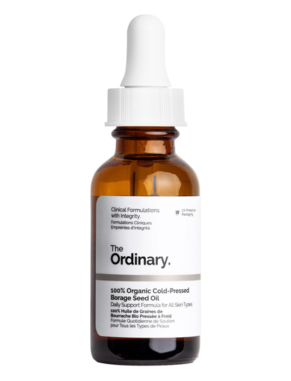 100% Organic Coldpressed Borage Seed Oil Kasvoöljy Hiusöljy Nude The Ordinary