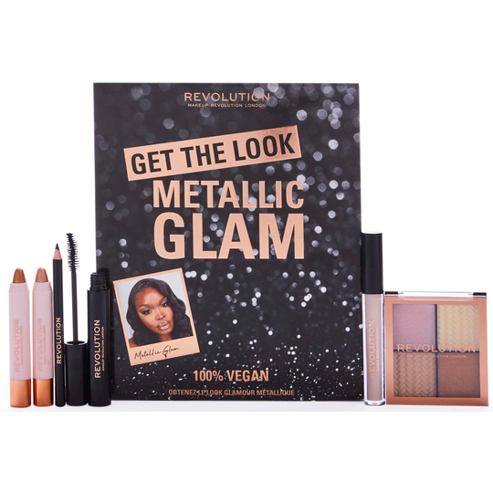 Makeup Revolution Get The Look Metallic Glam Giftset