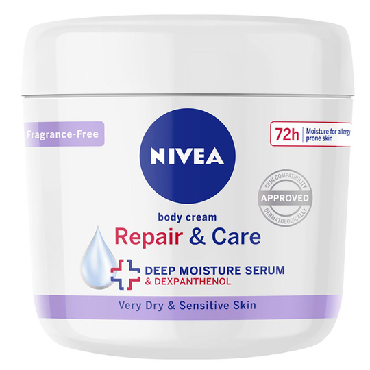 Repair & Care Body Cream, 400 ml Nivea Vartalovoiteet