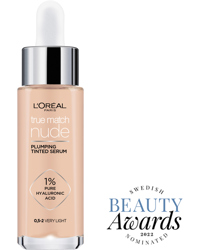 True Match Nude Plumping Tinted Serum, Very light 0,5-2