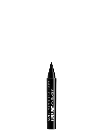 Super Fat Eye Marker Eyeliner Rajauskynä Meikki Musta NYX PROFESSIONAL MAKEUP