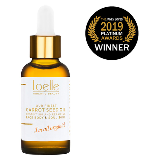 Carrot Seed Oil, 30 ml Loelle Kasvoöljy