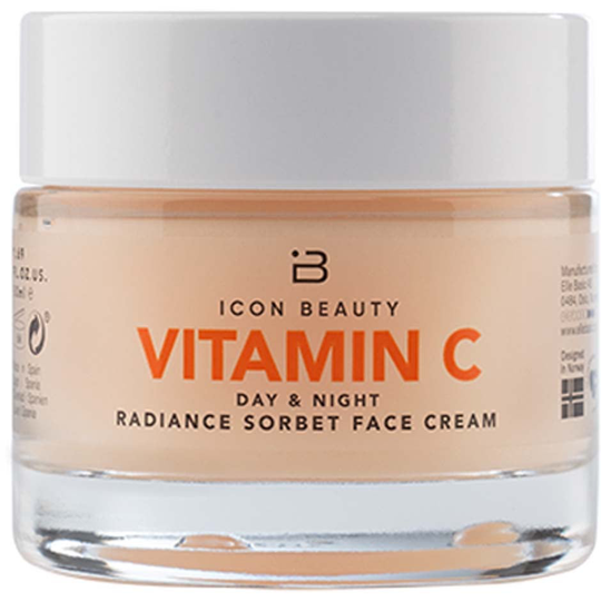 Vitamin C Facial Sorbet Cream, 50 ml Icon Beauty Päivävoiteet