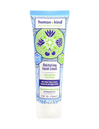 Facial Moistursing Cream 75Ml Kosteusvoide Kasvovoide Ihonhoito Nude Human + Kind