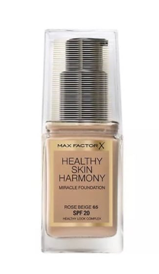Max Factor Healthy Skin Harmony Miracle Foundation No.65 Rose Beige 30ml
