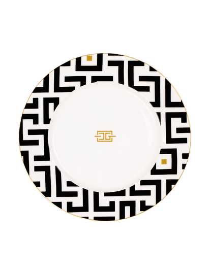 Cg Deco Plate Home Tableware Plates Dinner Plates Monivärinen/Kuvioitu Carolina Gynning