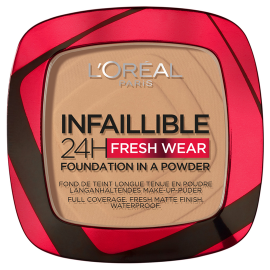 L'Oréal Paris Infaillible 24h Fresh Wear Powder Foundation Amber