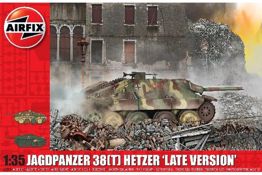 1:35 JagdPanzer 38 tonnin Hetzer, myöhäinen versio