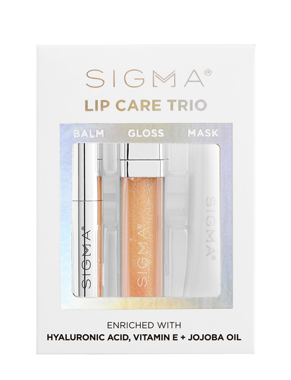 Lip Care Trio Huulikiilto Meikki Monivärinen/Kuvioitu SIGMA Beauty