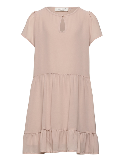 Dress Dresses & Skirts Dresses Casual Dresses Short-sleeved Casual Dresses Beige Rosemunde Kids