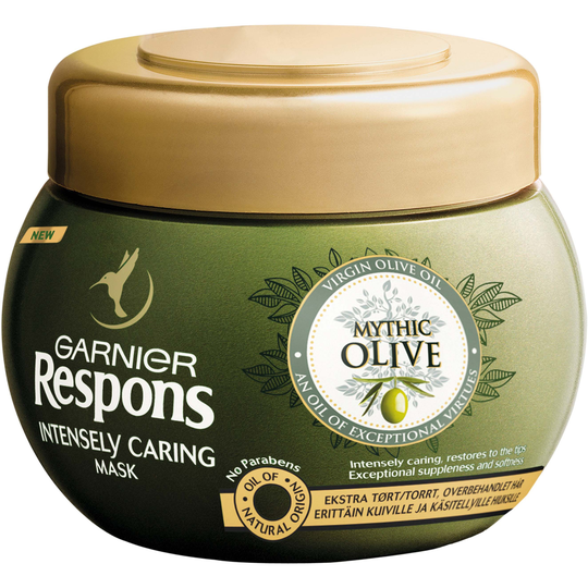 Garnier Respons Mythic Olive Intensely Caring Mask Extra Torrt Hå