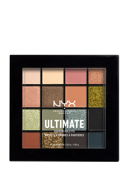 Ultimate Shadow Palette 16 Pan Ultimate Utopia Beauty WOMEN Makeup Eyes Eyeshadow Palettes Monivärinen/Kuvioitu NYX PROFESSIONAL MAKEUP