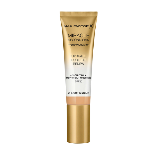 Max Factor Miracle Touch Miracle Second Skin Foundation 004 Light