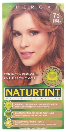 Naturtint Pysyvä hiusväri Pysyvä hiusväri no.7G kultainen blondi