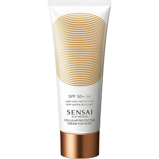 Silky Bronze Cellular Protective Cream For Body Spf50+, Sensai Aurinkosuoja vartalo